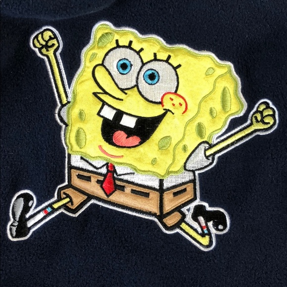 Spongbob Squarepants Pullover Hoodie Boys 12 Month - Picture 5 of 6